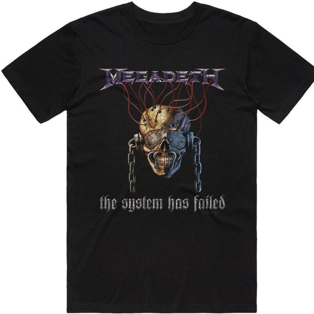 Megadeth System Failed Thrash Metal Graphic Unisex T-Shirt 165